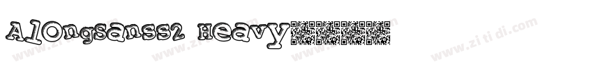 AlongSanss2 Heavy字体转换